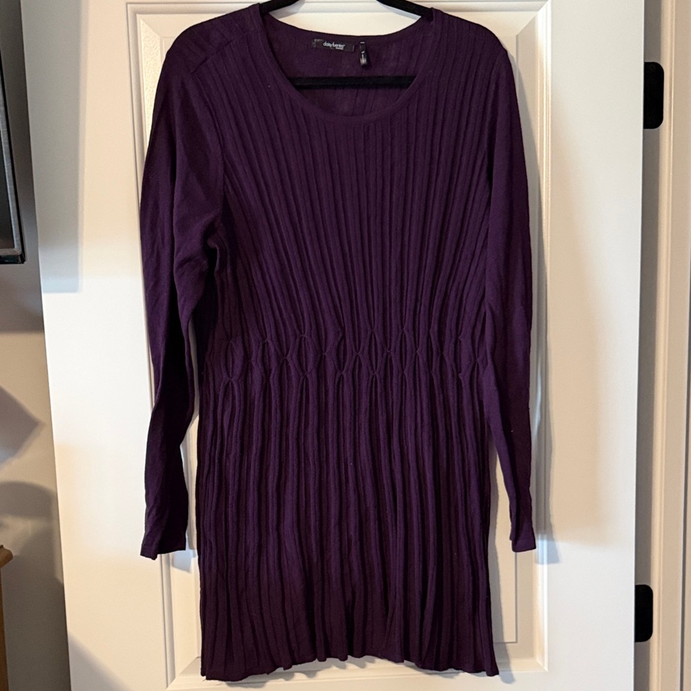 Long Sleeve Knit Dress